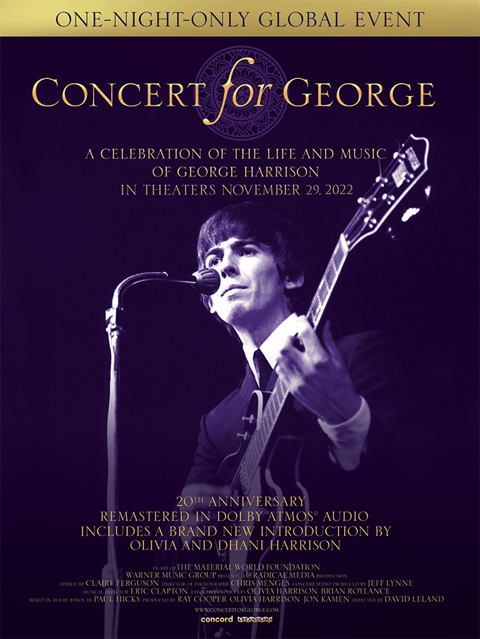 Concert For George poster