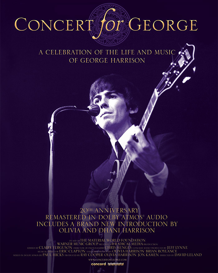 Concert For George poster